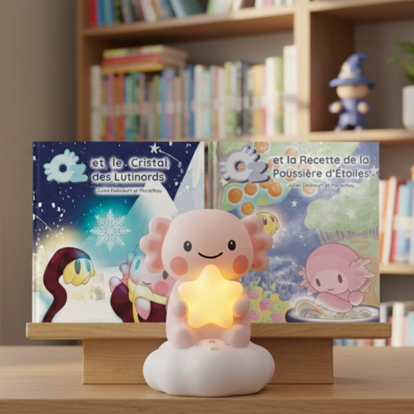 Pack Ozmoz : L'enceinte connectée + Livre de conte immersif