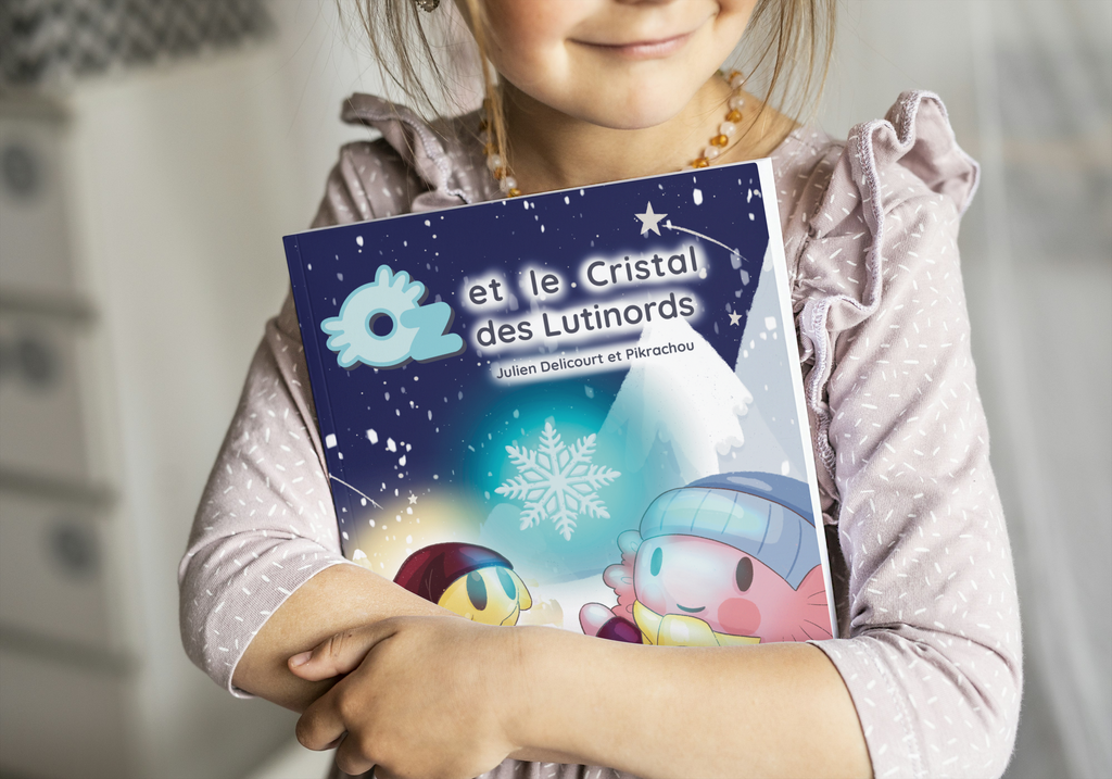 Livre de conte immersif "Oz et le cristal des Lutinords"
