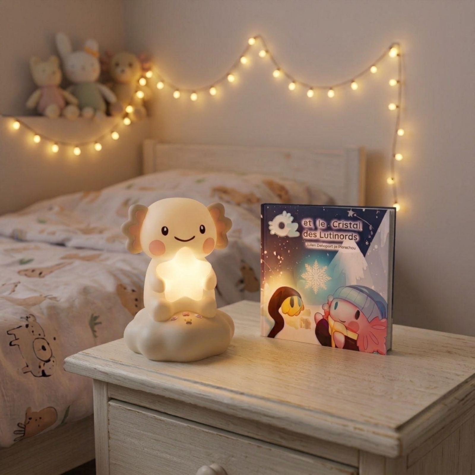 Pack Ozmoz : L'enceinte connectée + Livre de conte immersif