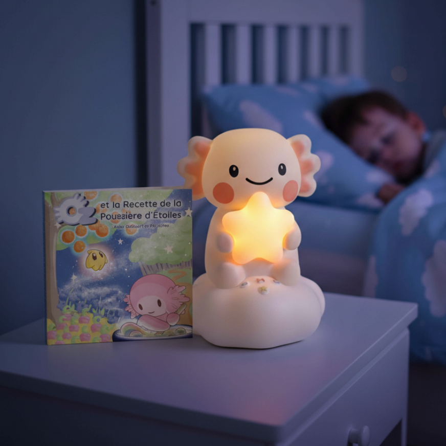 Pack Ozmoz : L'enceinte connectée + Livre de conte immersif